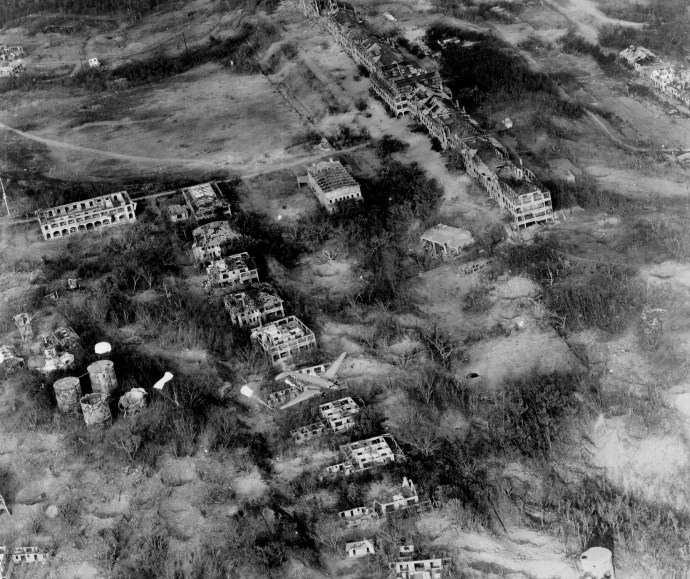 11th Airborne Div 503rd PIR Landing on Corregidor Aerial View Philippines 021645 ix (1 of 1)