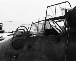 Manning's turret after Bert got 8-T-1 back to Midway.