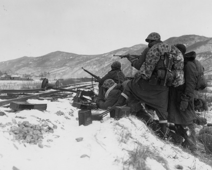 Korean War USMC Series 1st Marine Div Chosin 120750 -1