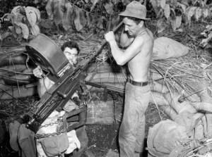 41st Inf Div 218th FA Bn M2 50 Cal AA Tambu Bay New Guinea 081943 (1 of 1)