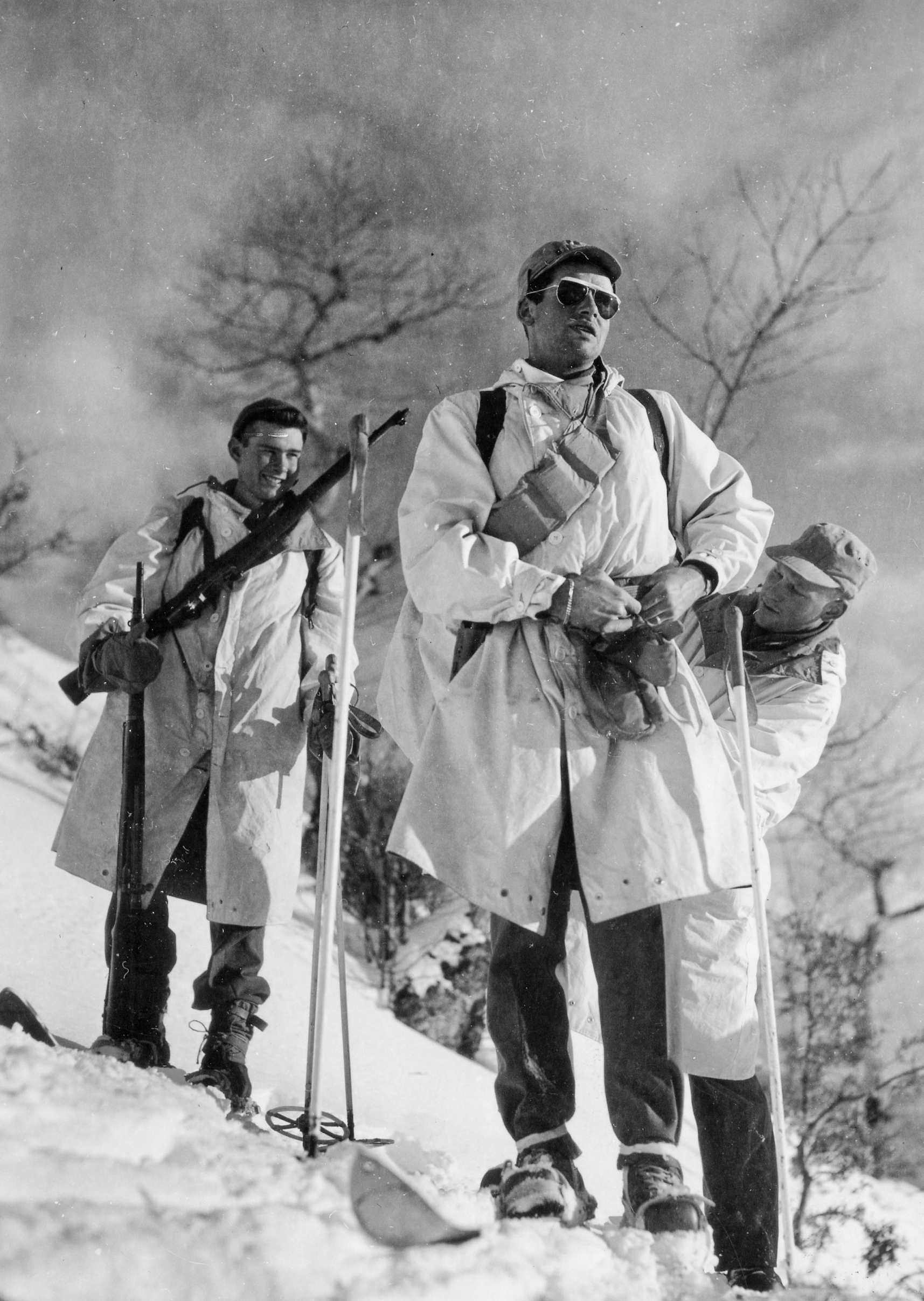 10th Mountain 86th Mount Inf Reg I&amp;R Plt Ski Troops Spigvana Italy 012145 (1 of 1)