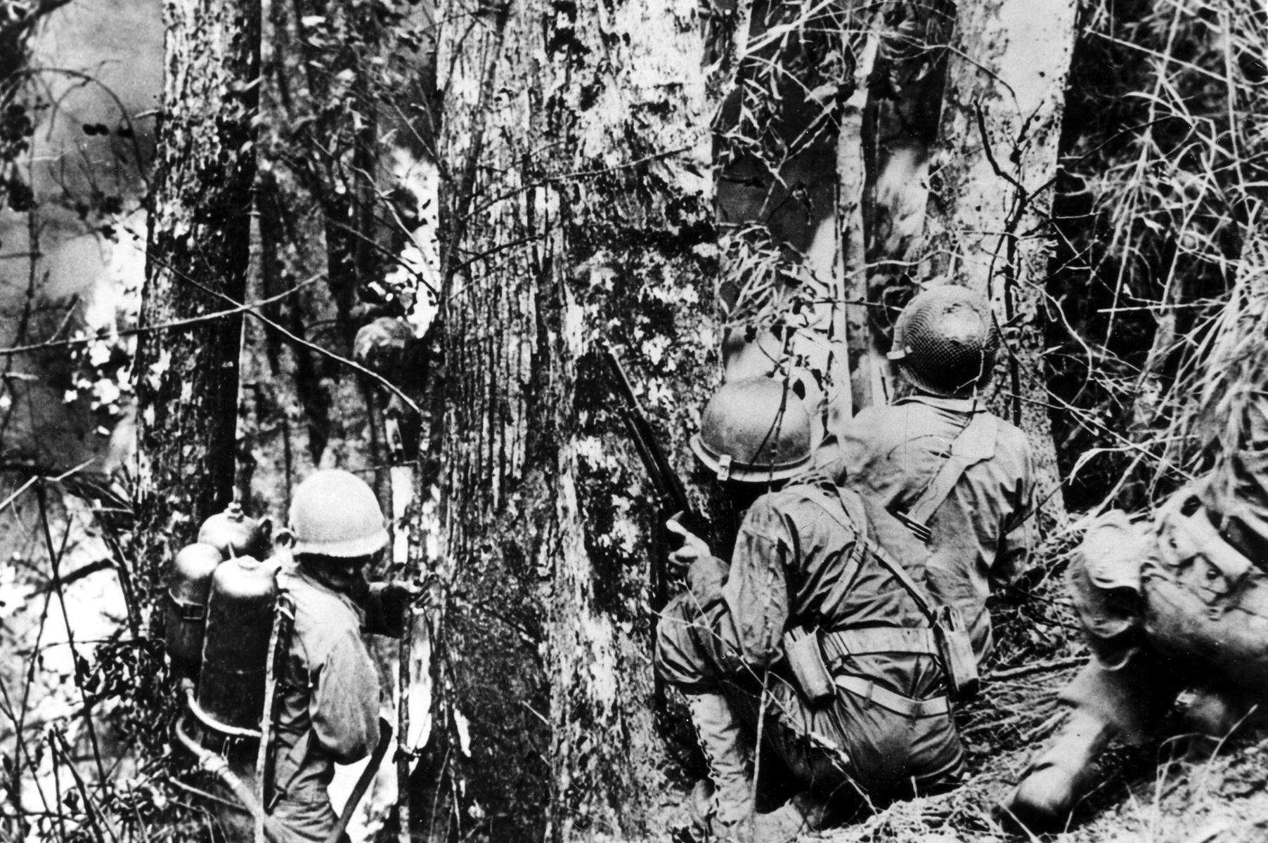 25th inf division baguio luzon april 45 balete pass 4x6