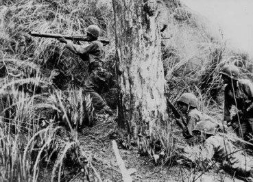 25th inf division baguio luzon april 45 combat scne903 5x7