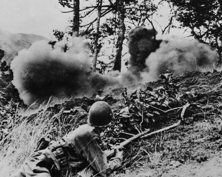 25th inf division baguio luzon april 45 combat scne904 8x10